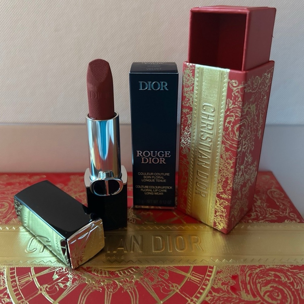 Dior Special Lunar New Year Rouge Dior Lipstick #720 Icone Velvet NIB